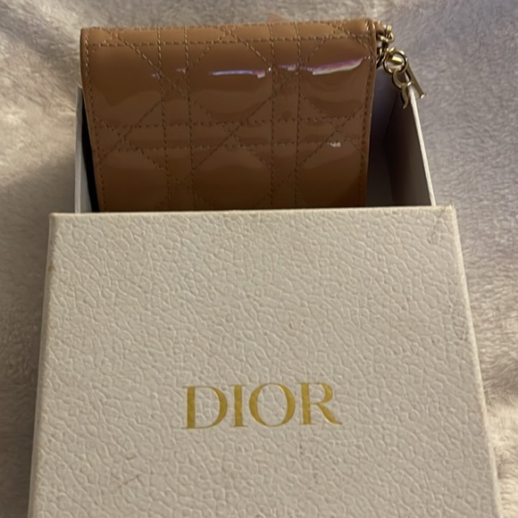 LADY DIOR MINI WALLET - Picture 9 of 9